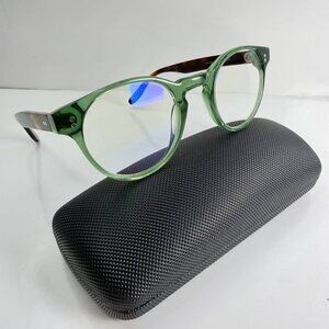 Joseph & Marc Handmade Eyeglasses – Model 4144 “Lee” Green – With Hard Case